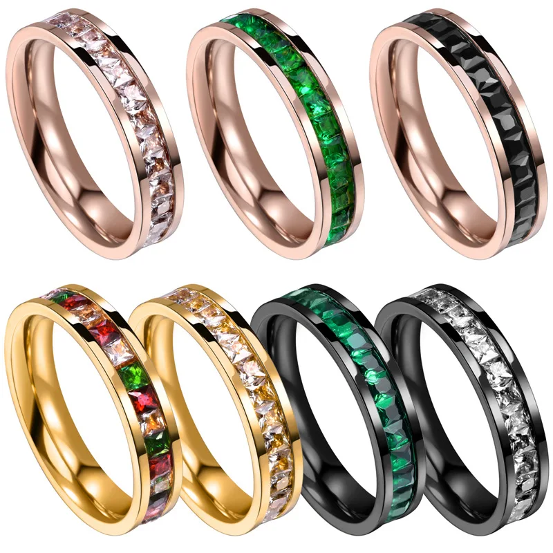 

Women Accessories Stainless Steel Jewelry Pierscionki Damskie خاتم Mens Rings