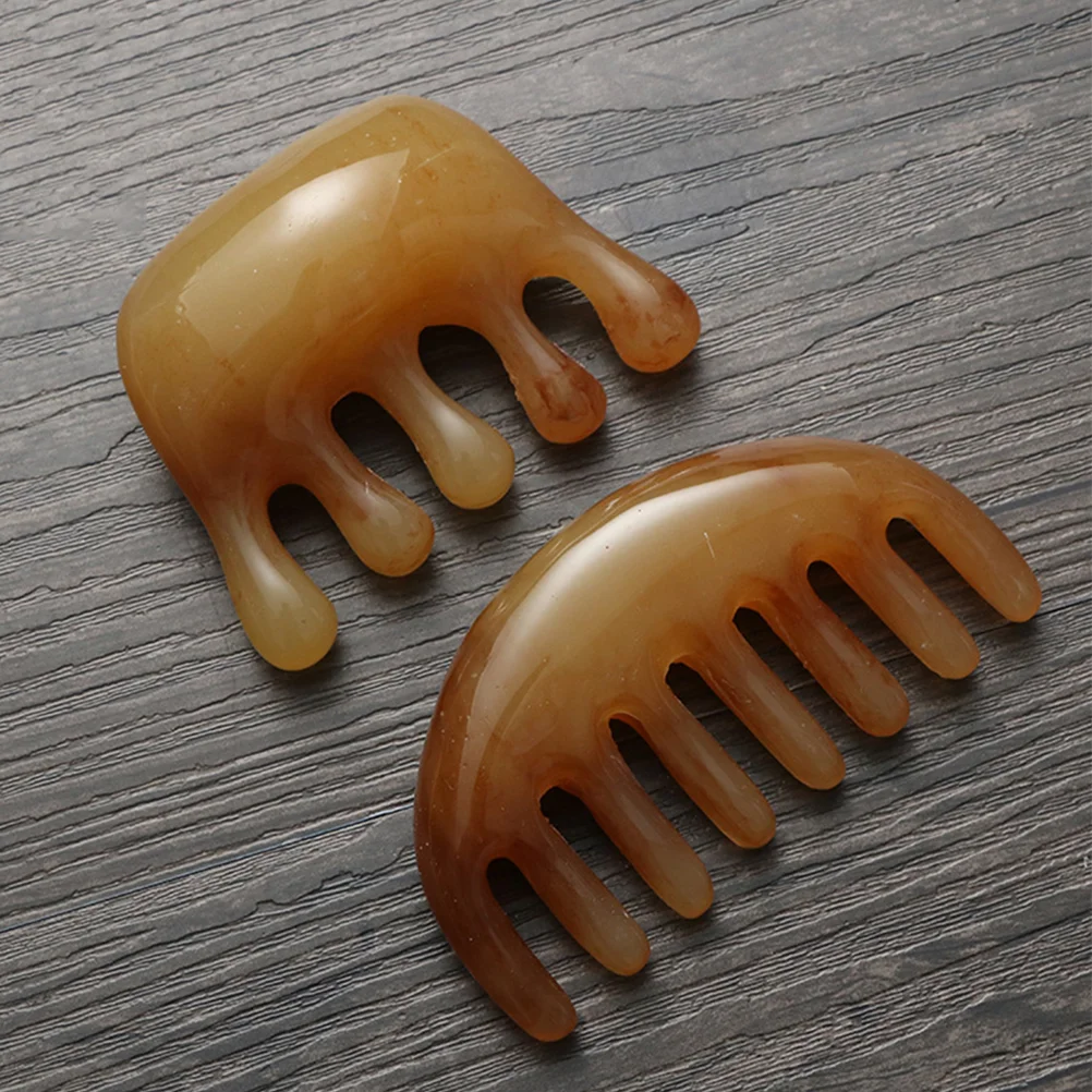 3 шт. расческа для головы с широкими зубцами |