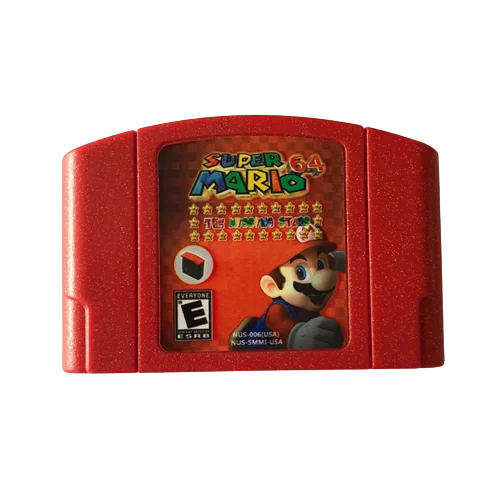 

Игра «Супер Марио 64», «недостающие звезды», серия игровых карт N64, американское издание и японские карты, анимация, превосходное качество, иг...