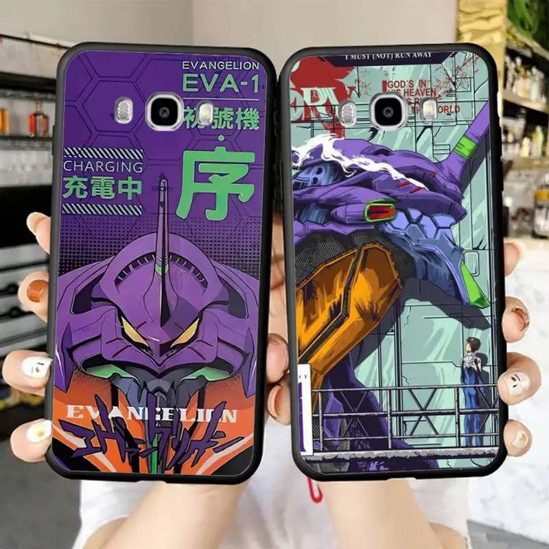 

BANDAI Neon Genesis Evangelion Phone Case for Samsung J 2 3 4 5 6 7 8 prime plus 2018 2017 2016 core