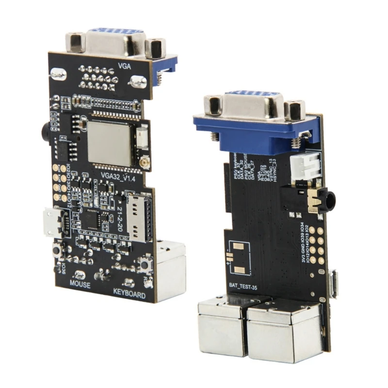 Модуль VGA32 VGA PSRAM V1.4 Контроллер PS/2 Мышь Клавиатуры Схемы Плата Графическая