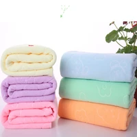 6pcsset bath towels set for adults large thick beach terry towel quick drying microfiber towels absorbent washcloth for shower