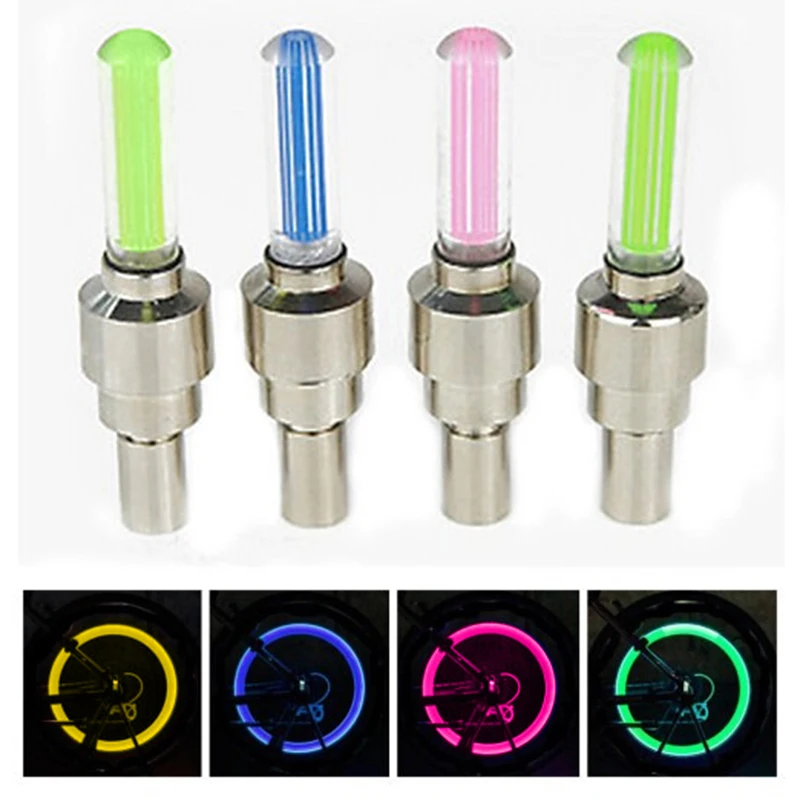 

Светодиодсветильник ПА для автомобильных колес 2 шт. светильник декоративная неоновая лампа Предупреждение пачков клапанов шин мотоцикла, ...