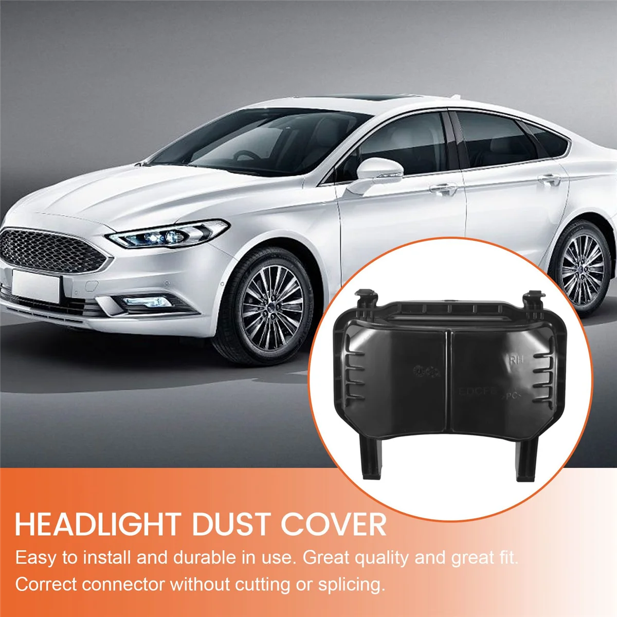 1 пара Пылезащитная Крышка для передней фары автомобиля Ford Mondeo MK4 2008 2009 2010 2011 2012