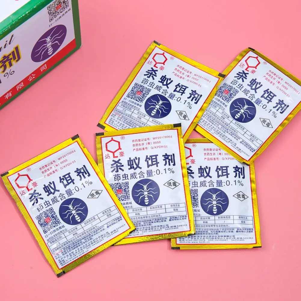 5 шт. сильный убийца Муравьев порошковая наживка Инсектицидное гнездо жук черная