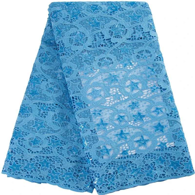 

Африканская кружевная ткань Kalume с блестками, высокое качество 2022, свадебная французская кружевная ткань из гипюра, для женского платья «сде...