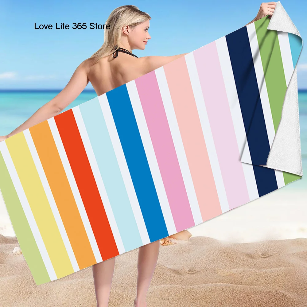 Microfiber Swimming Towels Oversized Super Absorbent Sand Free Thick Towels Home Textile