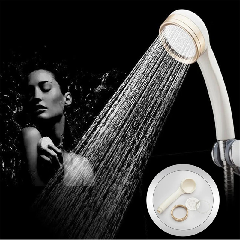 

Bathroom Water Saving Shower Heads High Pressure Handheld SPA Bath Shower Head Filter Water Spray Nozzle Accessories