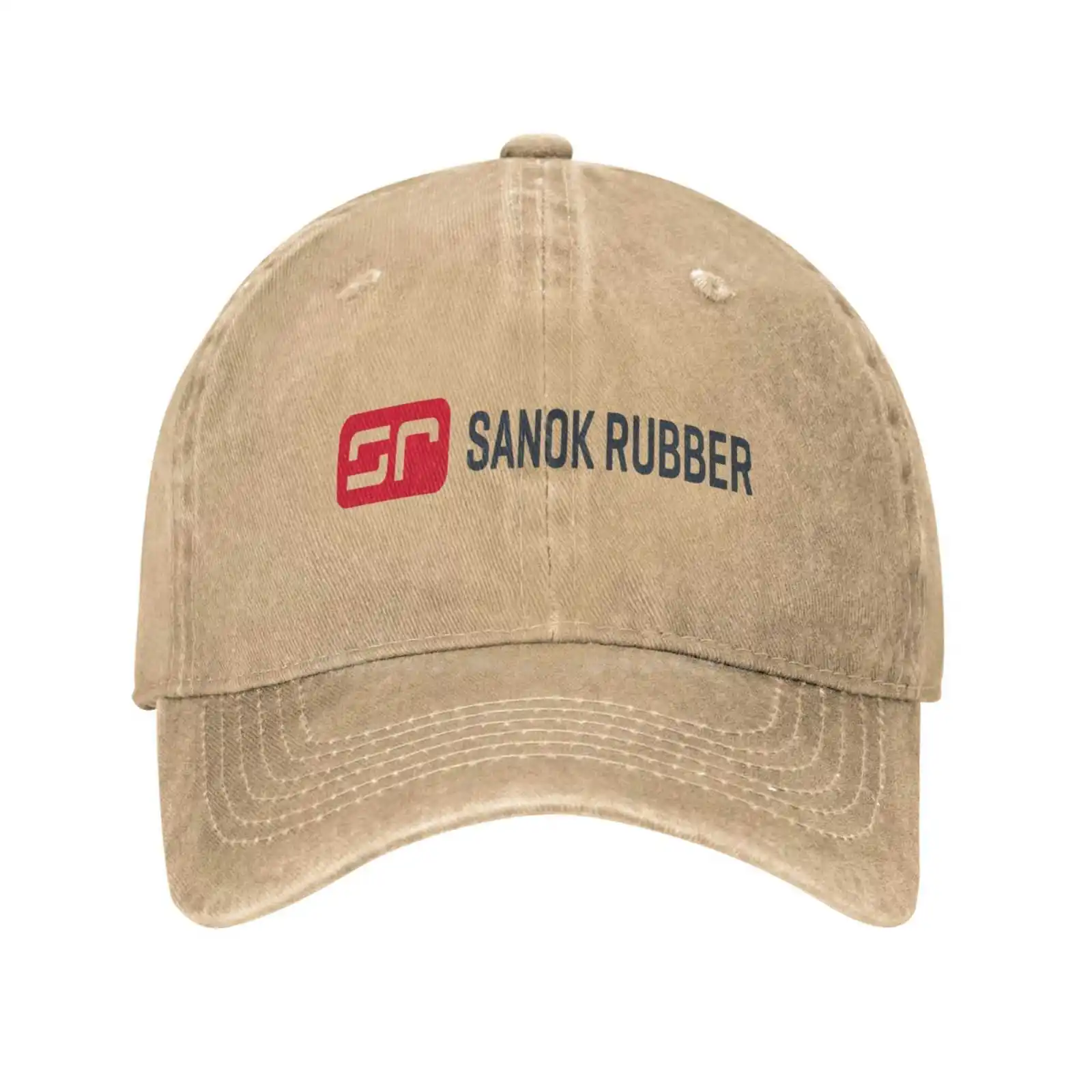 

Sanok Rubber Company Top Quality Logo Denim cap Baseball cap Knitted hat