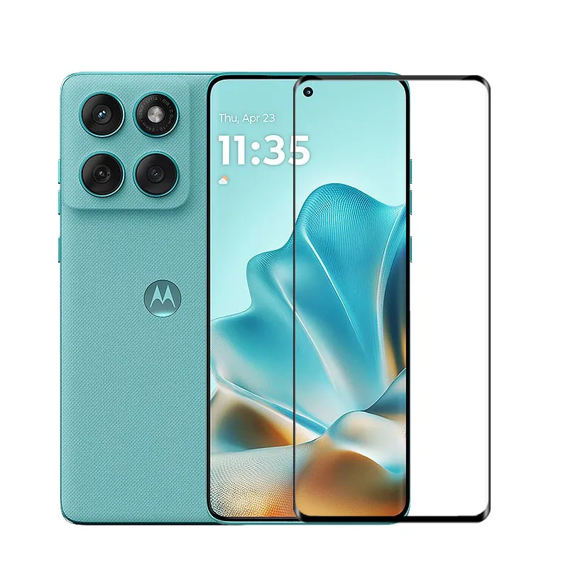 Полное стекло для Motorola Edge 60 Fusion Защитная пленка экрана Moto Закаленное телефона