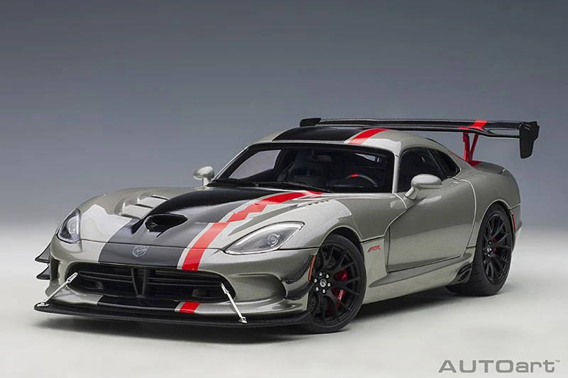 1:18 AUTOart Dodge Viper Acr 2017 (черный/синий/серый/белый) Модели автомобилей из сплава