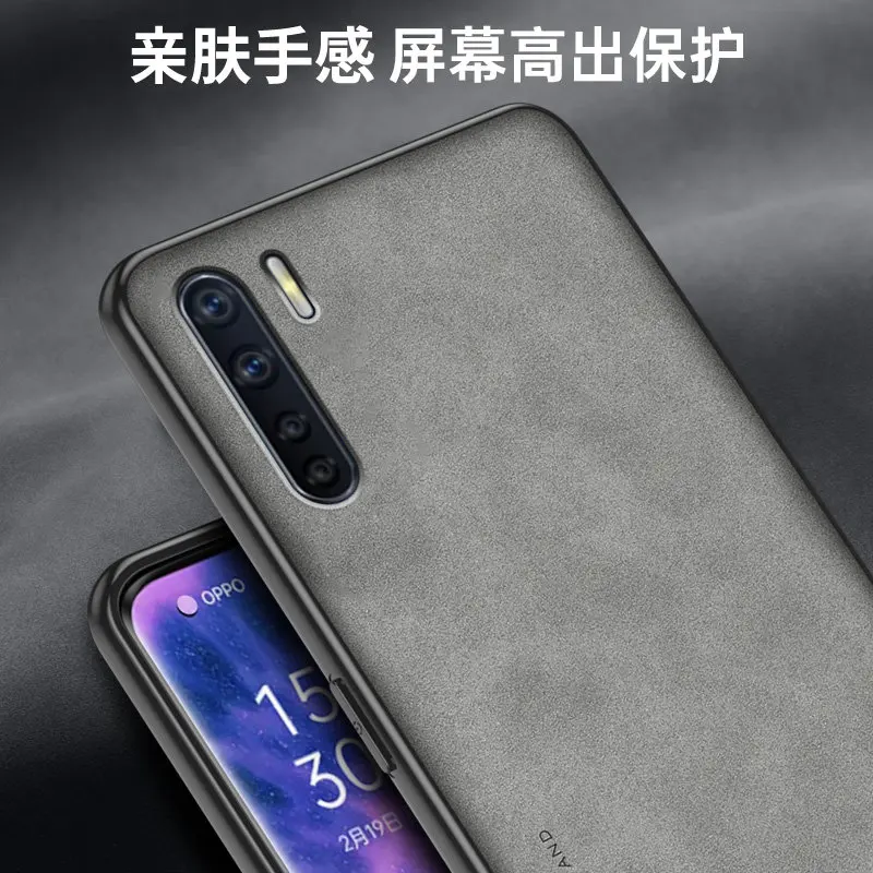 Oppo Reno 3 Reno3 4G CPH2043 Чехол из искусственной кожи Противоударный чехол с задней