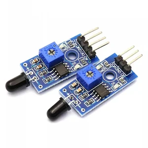 1Pcs IR Infrared 3 Wire Flame Detection Sensor Module IR Flame Sensor Module Detector Smart Sensor For Arduino 3.3-5V
