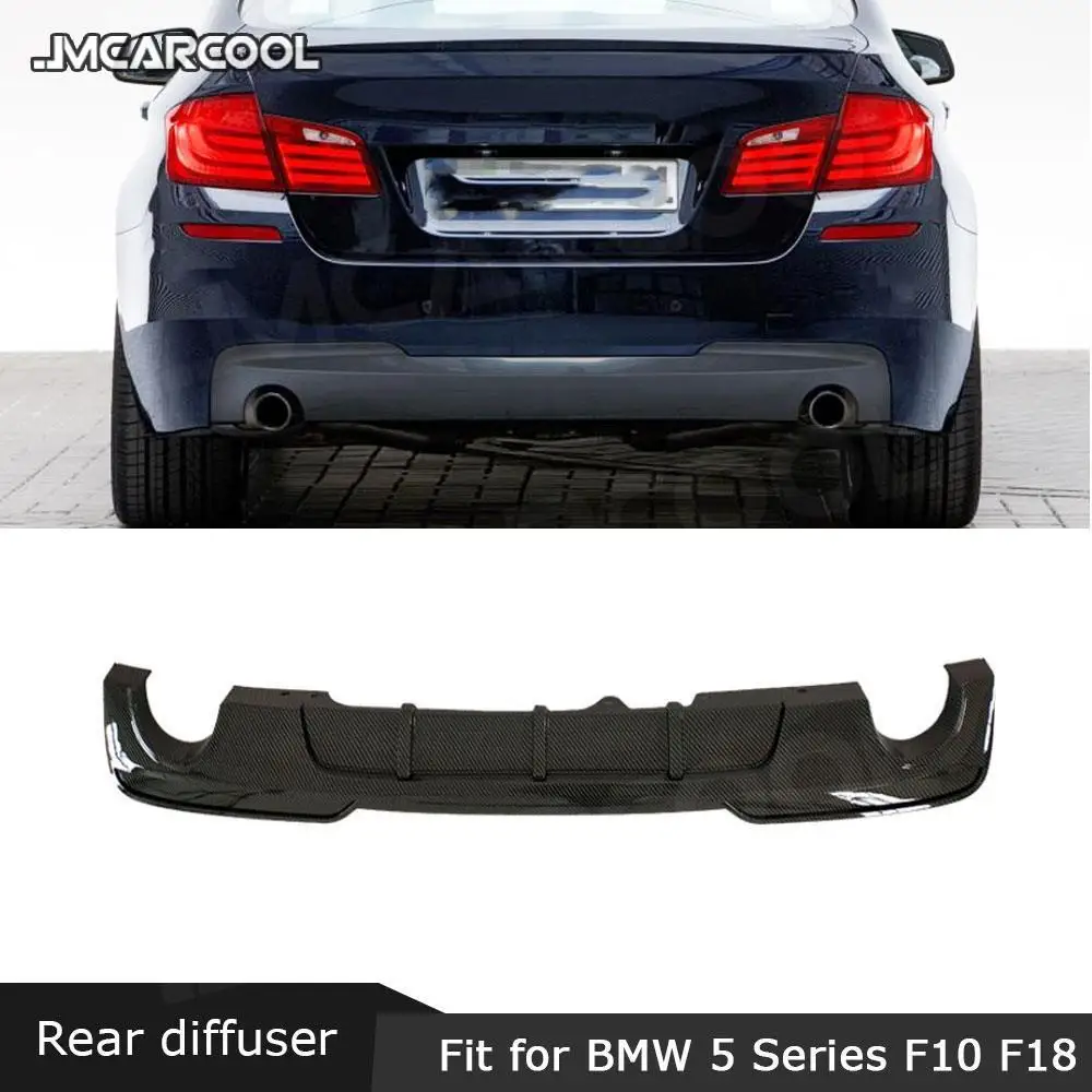 

ABS Material Rear Bumper Lip Diffuser For BMW 5 Series F10 F18 M Sport M Tech Sedan 2011 2012 2013 2014 2015 2016 2017