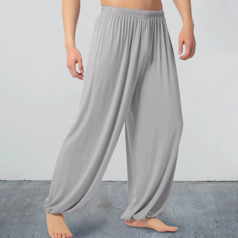 

Мужские штаны для фитнеса, бега, йоги, штаны для упражнений, слаксы, эластичные быстросохнущие свободные штаны для йоги, прямые штаны, шарова...