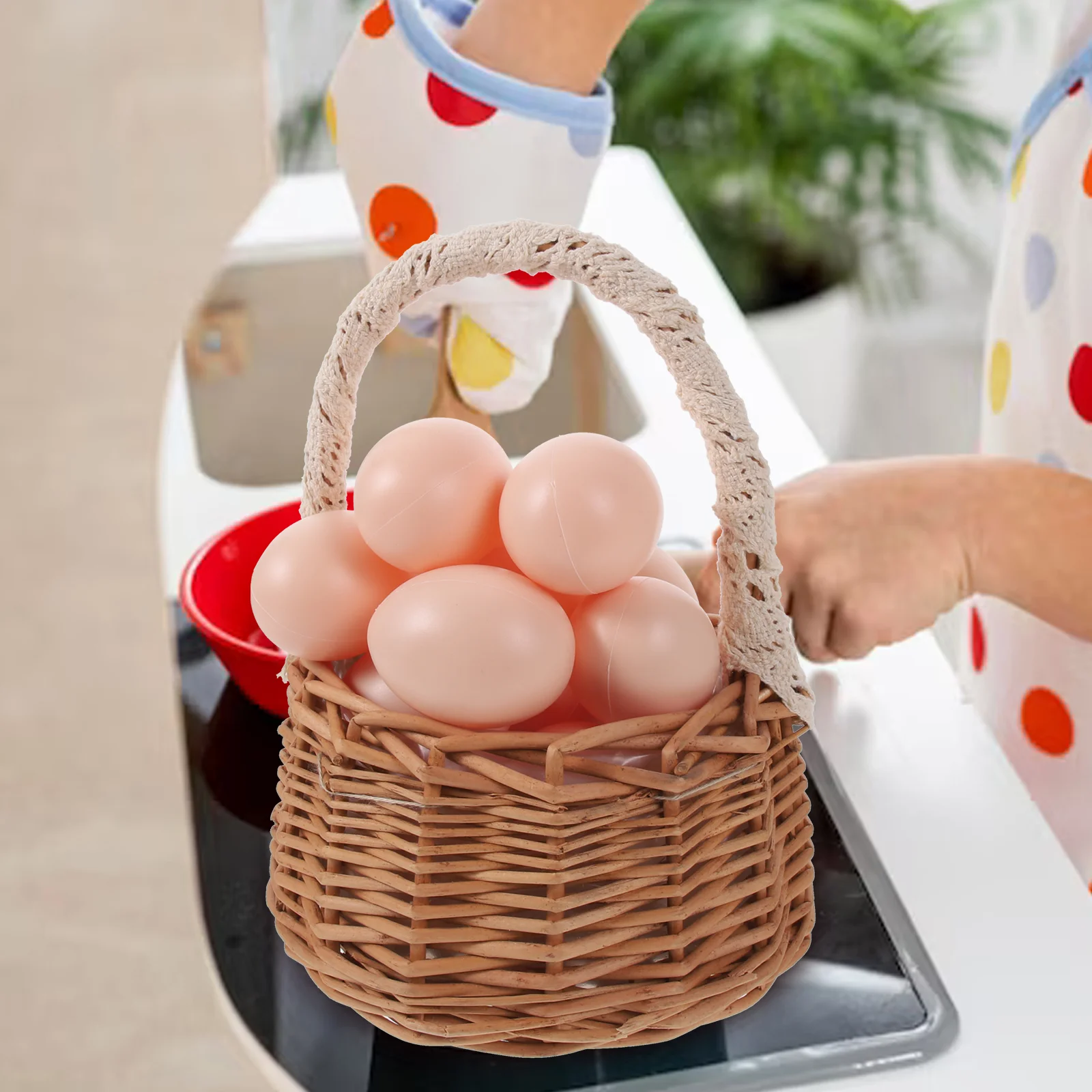 30 шт. игрушка моделирование яйца искусственная курица игрушки окрашенная