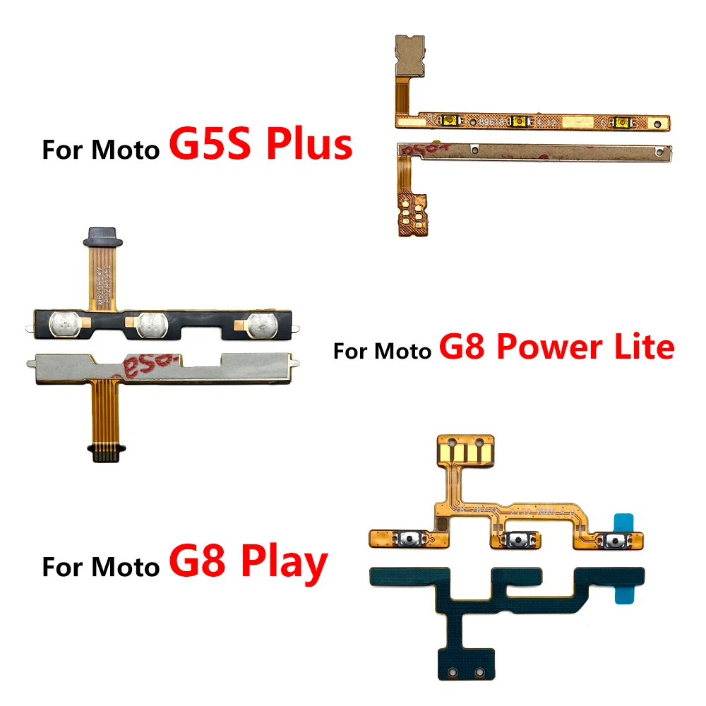 10 шт. новая сменная кнопка регулировки громкости выключатель питания боковая