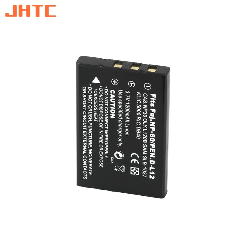 Аккумулятор FNP-60 FN P60 емкостью 1200 мАч для Fujifilm F50I F501 F401 F402 F410 SLB 1137 1037 CNP-30 K5000 D-Li2 Li-20B