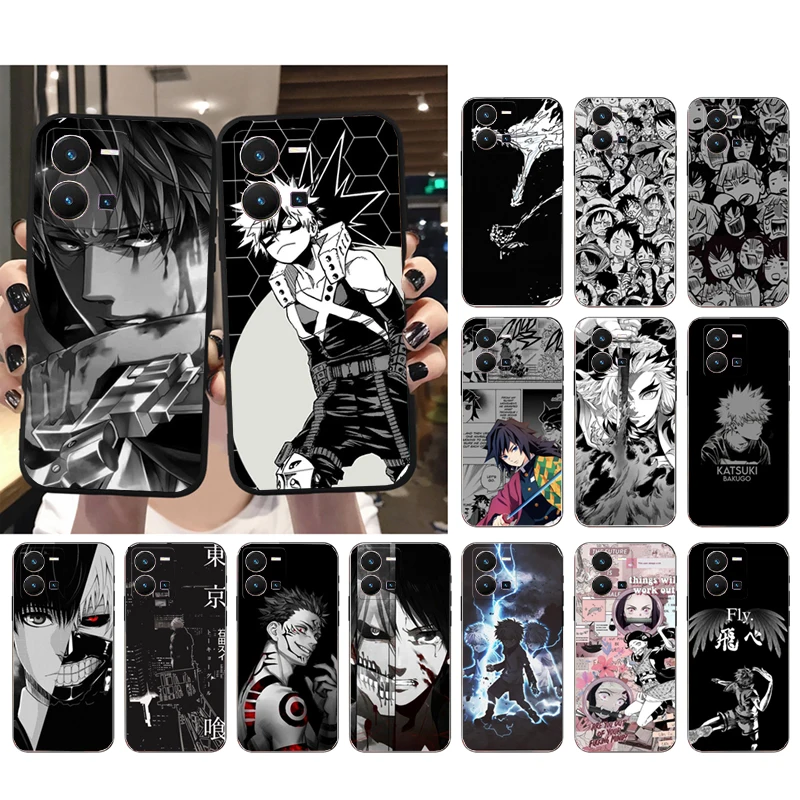 

Anime Comic Demon Titan Deku Phone Case for VIVO Y53S Y33S Y22S Y11S Y31 Y21 Y70 Y20 Y21S Y72 Y35 Y51 Y01 V23E V21 V23 V21E