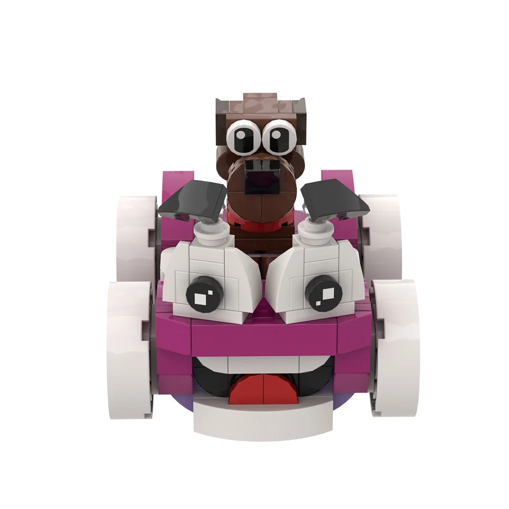 Модель Moc Putt-Putt & Pep строительные блоки автомобили из фильмов мультяшные милые