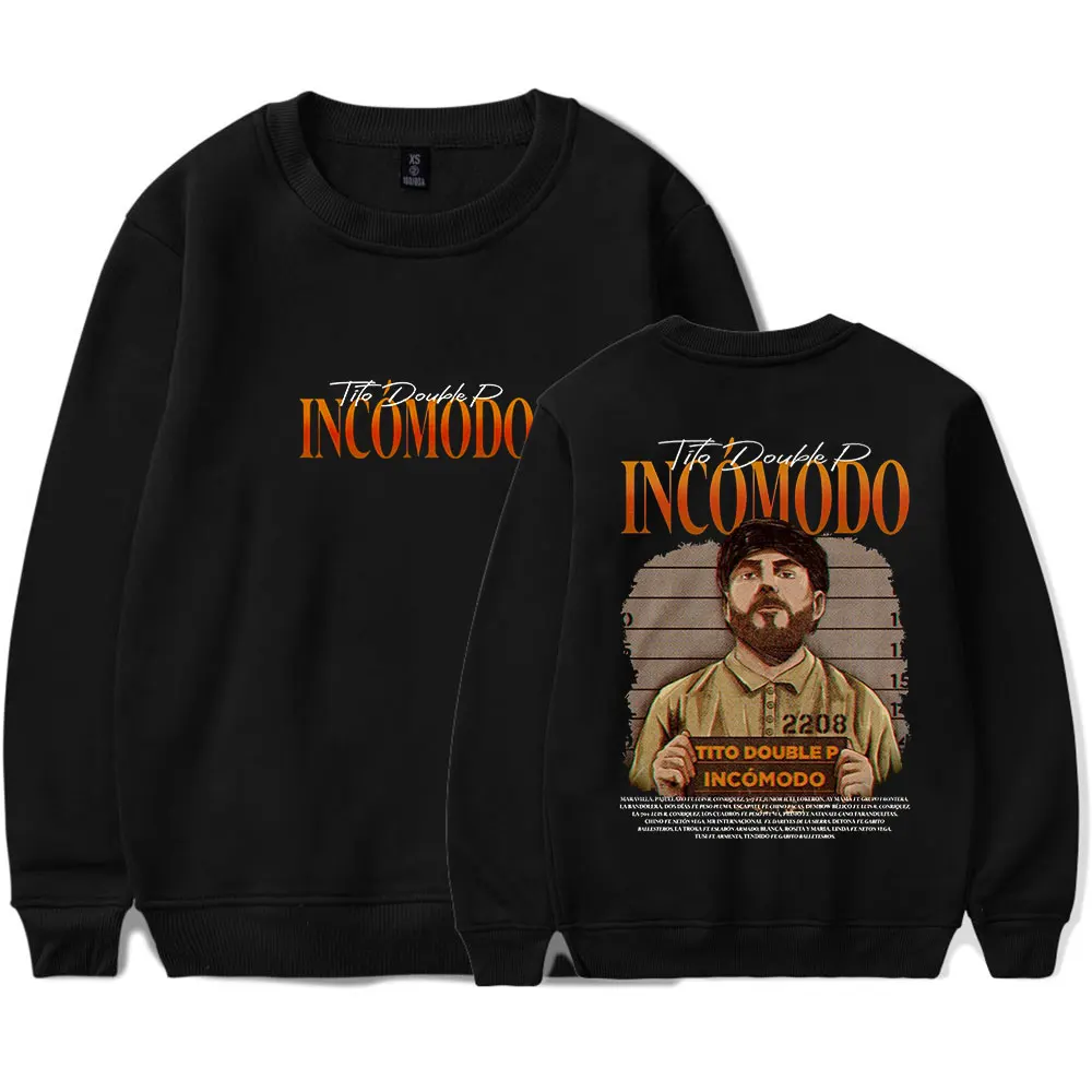 Тото Double P Incomodo толстовки с круглым вырезом Ay Mama Tour Merch косплей женская и мужская