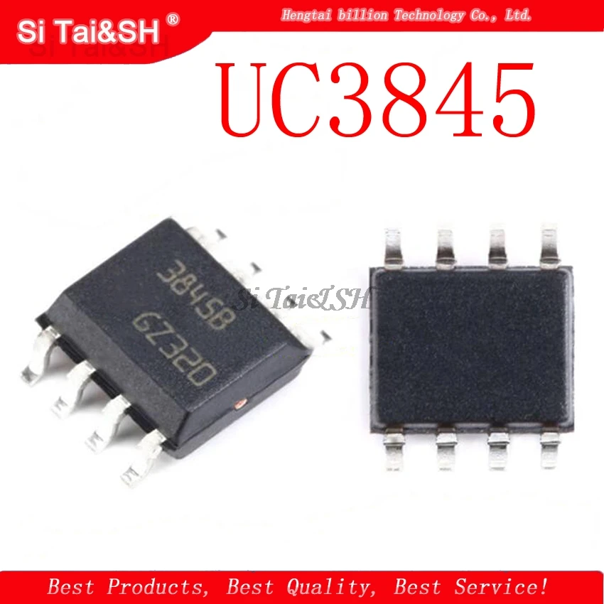 

1 шт./лот UC3845 UC3845B UC3845BN SOP-8 SMD IC