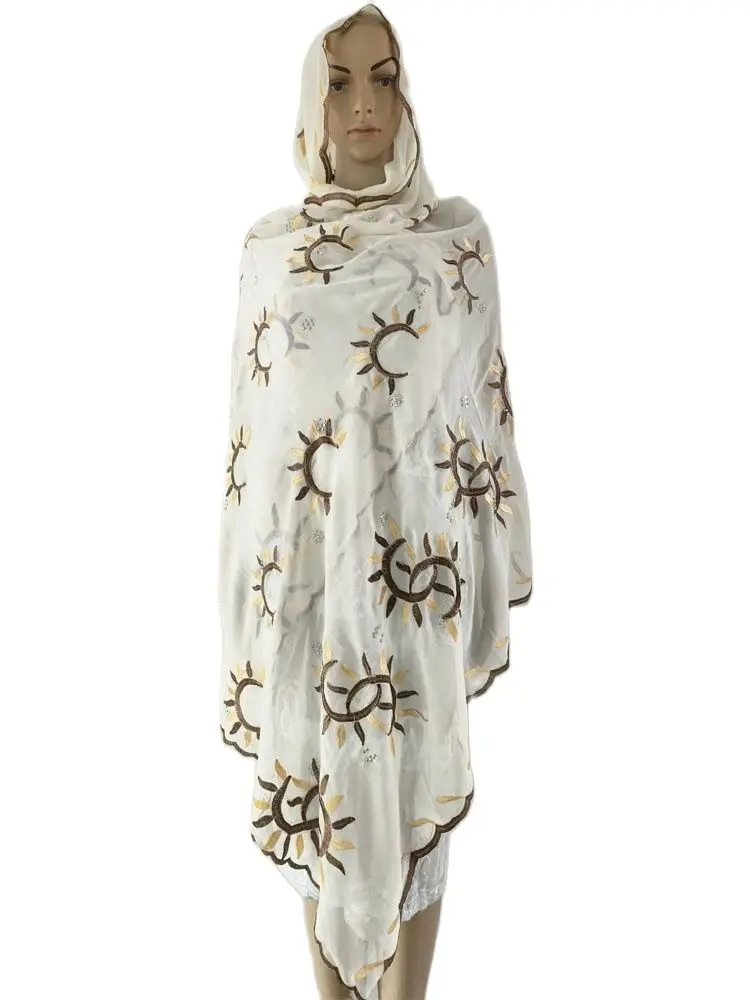 Muslim Fashion Styles Hijabs Scarf Turbans For Women Scarf Shawl Set Chiffon African Femme Head Wrap Scarves 200x100cm Wholesale