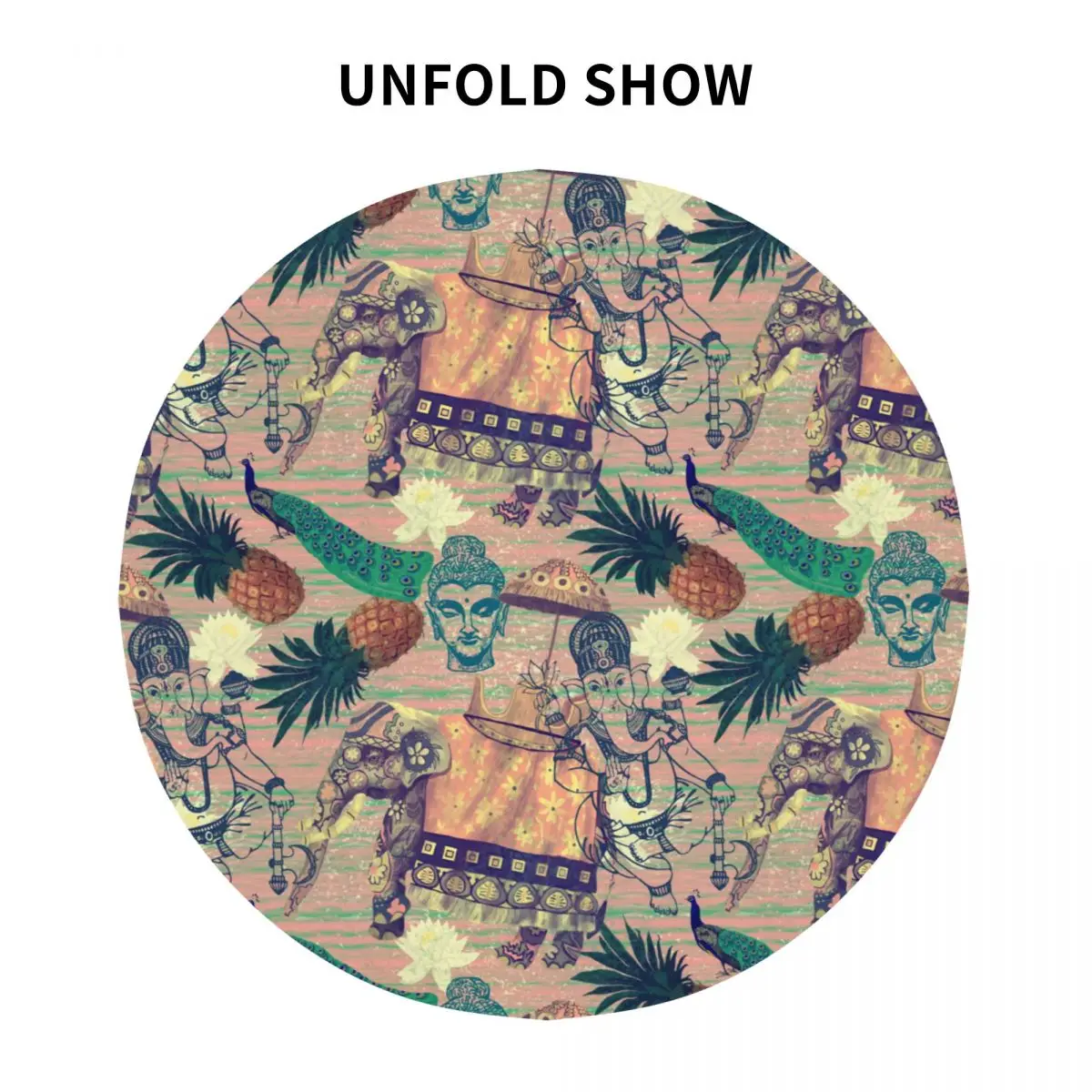 Скатерть для стола индийские Слоны цветы ананасы скатерть спальни общежития