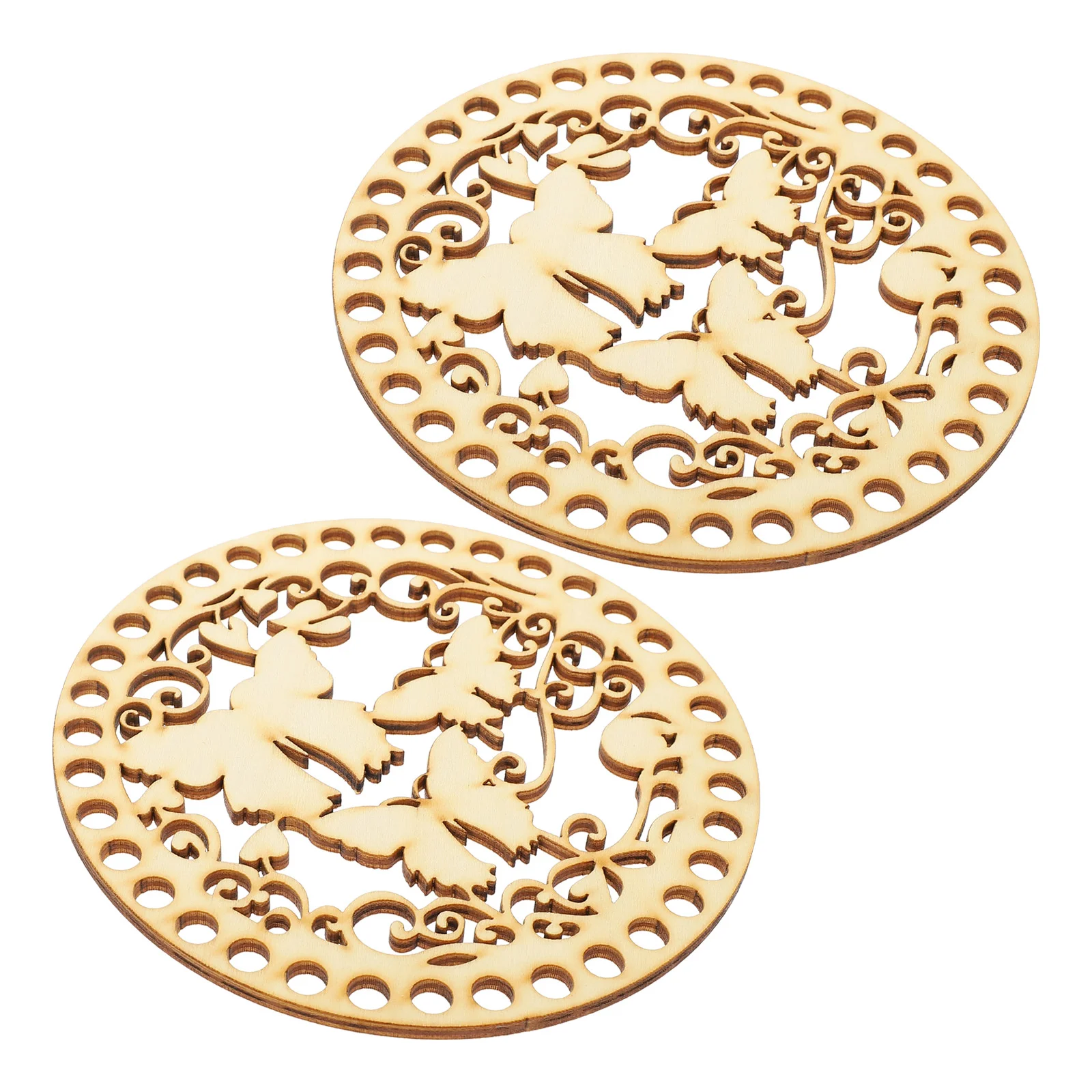 

Bottom Basket Bag Crochet Base Shaper Wooden Purse Pad Weavingmaking Diy Round Cushion Handbag Insert Kit Knitting Protectorbags