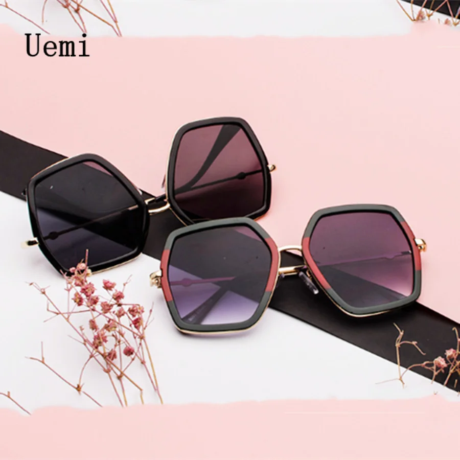 Солнцезащитные очки в стиле ретро UV400 для мужчин и женщин модные большие