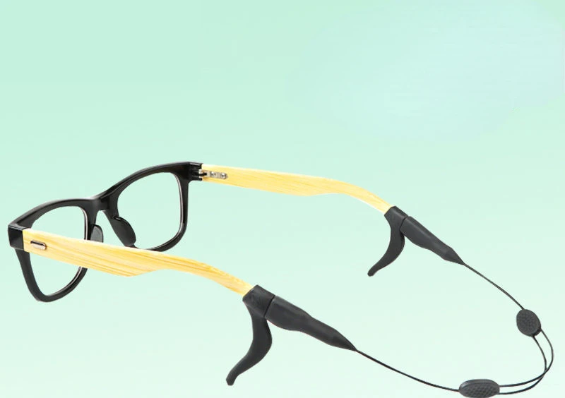 

Веревка для очков, веревка для очков, нескользящий чехол, модный шейный подвесной глаз с спортивным фиксированным ушным крючком, Новинка для детей и взрослых