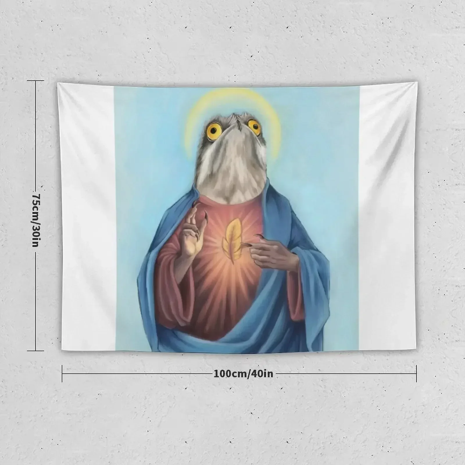 Наш Господь и Спаситель птица Гобелен Украшение для комнат дома Эстетическое