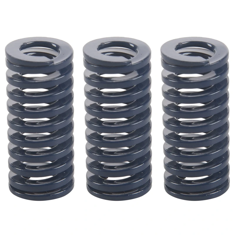 

3X Spring Metal Helical 35 X 16 X 9 Mm Blue