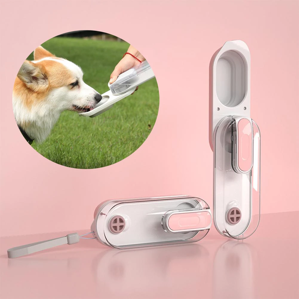 

Портативная бутылка для воды для собак, складная миска для кормления домашних животных, уличная дорожная поилка для собак, аксессуары для с...