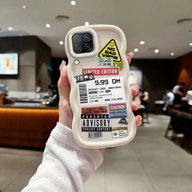 Фото Примечание этикетки Protect You для Samsung A12 с гибким чехлом с изысканным идеальным для Samsung A M S F 32 55 25 22 34 20 24 №3