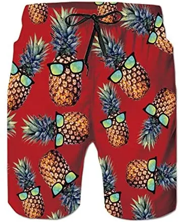 

Mens Swim Trunks Quick-Drying Breathable Beach Board Shorts with Mesh Lining Swimwear Bathing Suits