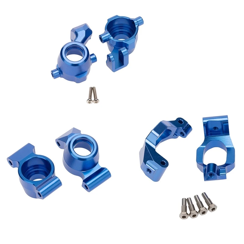 

CNC Front Rear C Block Wheel Hub Carrier Steering Cup Knuckle For TRAXXAS 1/10 MAXX MONSTER TRUCK 89076-4 Parts