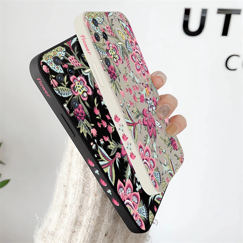 Роскошный мягкий силиконовый чехол Liquid для Huawei Mate 20X 30 40 Pro 10 20 P30 P20 P50 P40 Lite модный с