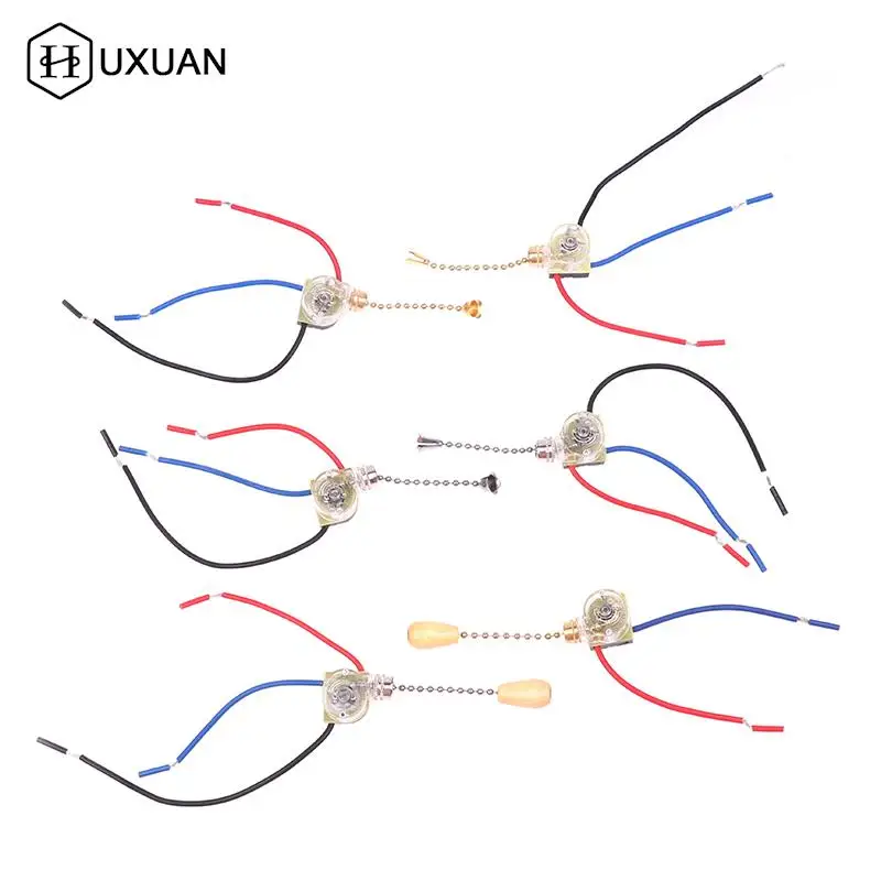 

Ceiling Fan Switch Kit 3 Speed 3 Wire Pull Wire Switch With Rope For DIY Accessories