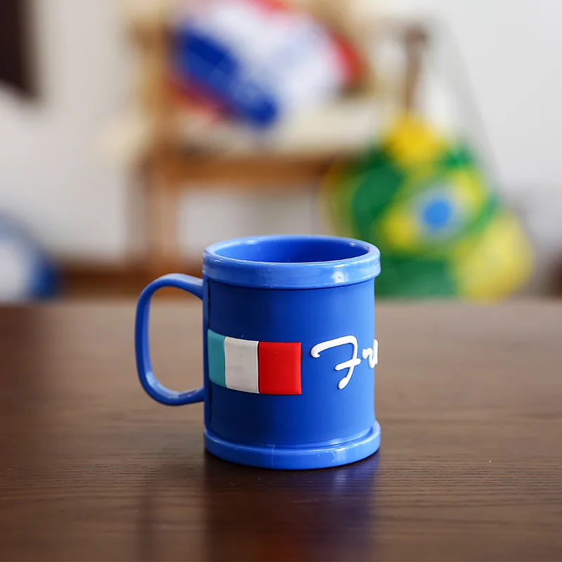 

JOYLIVE Qatar Beer Cup Mug Theme Decoration Surrounding Small Gifts Fan Supplies Exquisite Water Cup Dropshipping 2022
