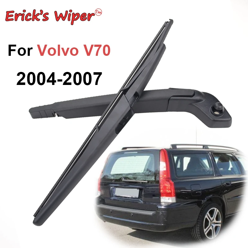 

Erick's Wiper 14-дюймовый комплект щеток и рычагов заднего стеклоочистителя для Volvo V70 XC70 2003-2007, лобовое стекло, задняя дверь, окно