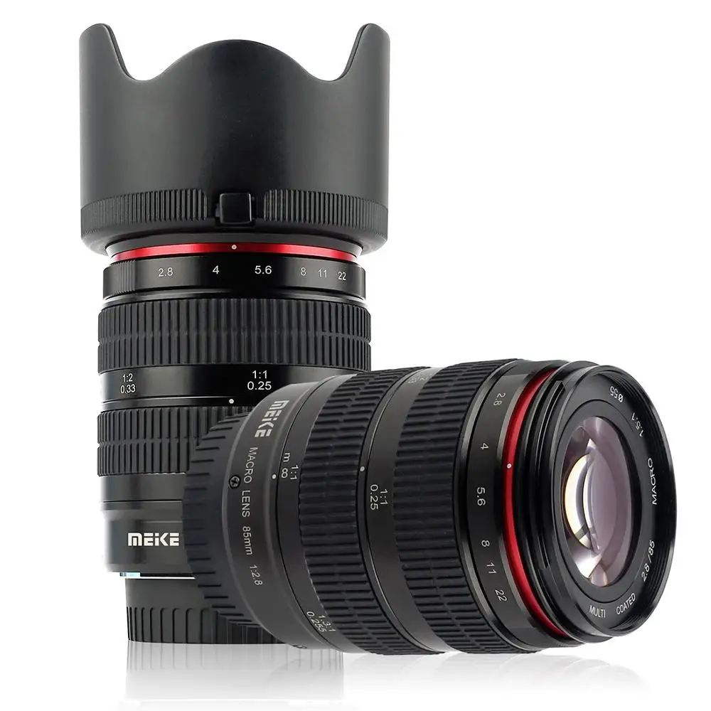 

Meike 85mm F2.8 Camera Lens Full Frame 1.5:1 Macro for E Mount for Camera Canon Fujifilm M4/3 Nikon Camera Lens
