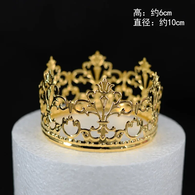 

Золотая корона для торта MOONBIFFY
