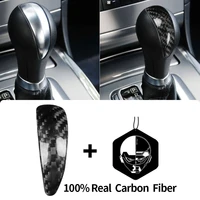 100 original carbon fiber stickers for infiniti g25 g35 g37 qx50 14 17 gear head car modification stickers