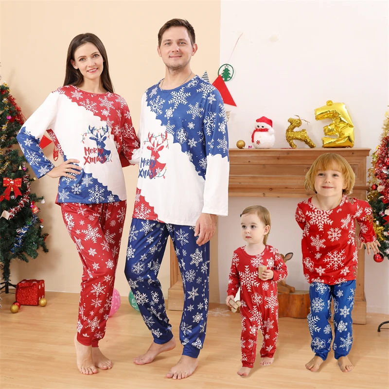 

Одинаковый Рождественский комплект Pj для семьи, мамы, детей, пижама для мамы и дочери, одинаковый комплект для родителей и детей, пижама для ...