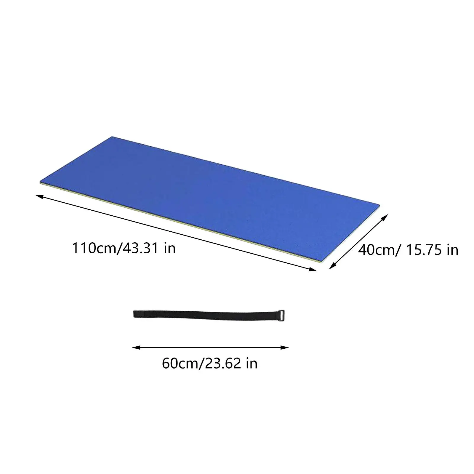 Водный плавающий коврик для отдыха в воде с ремешком Удобная подкладка лилии