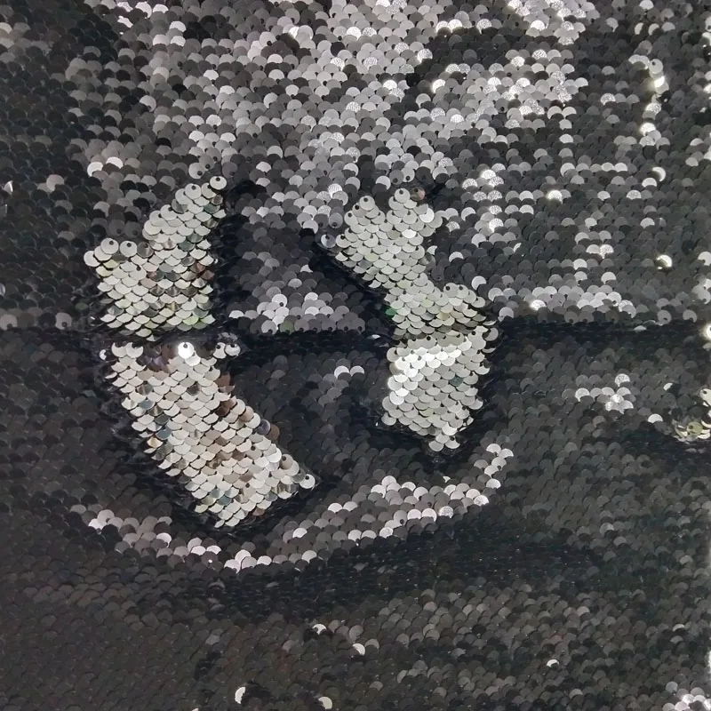 Таинственный Павлин зеленый 50x60 см блестки двухсторонняя двусторонняя ткань с