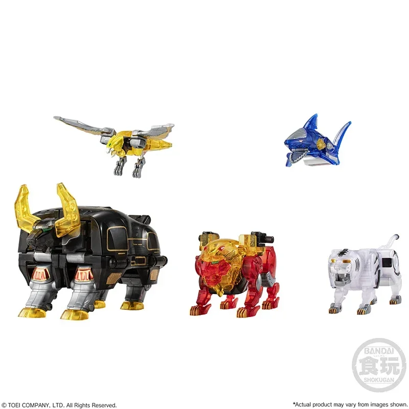 Фото В наличии: Набор сборных моделей Bandai PB Food SMP Beast Team Teeth King, цветные прозрачные игрушки-конструкторы №4