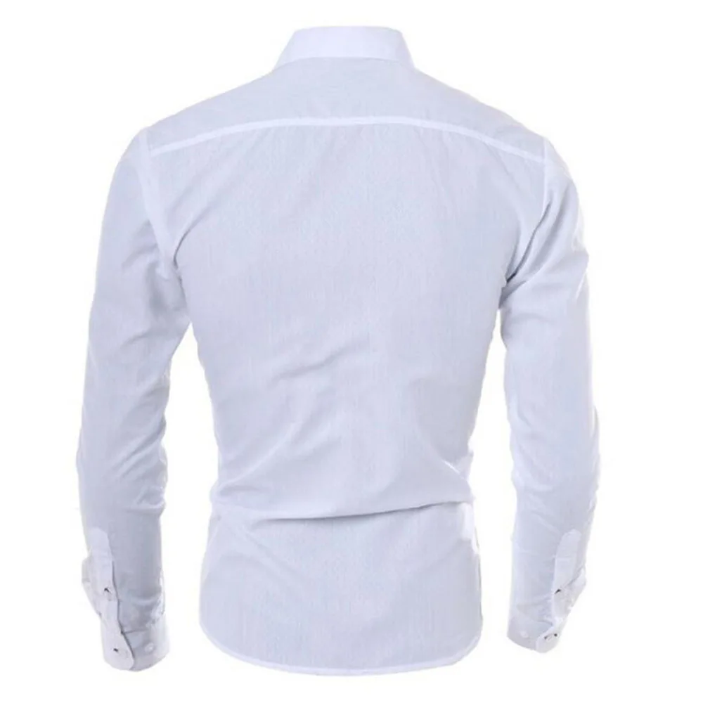 Men's Classic Business Long-sleeved Slim-fit Formal Shirt