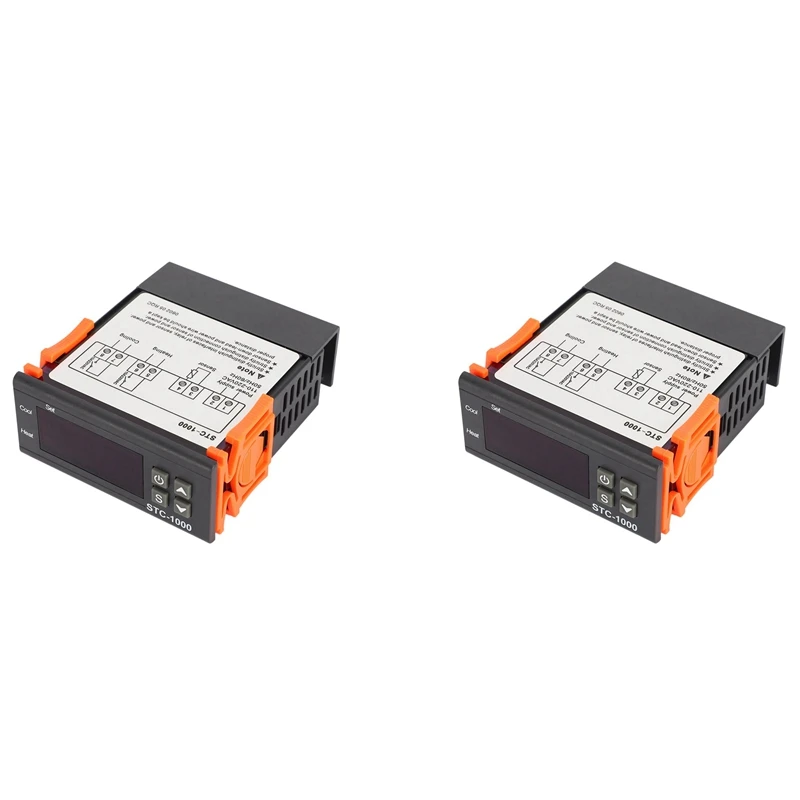 

2x Цифровой Стандартный термостат с датчиком